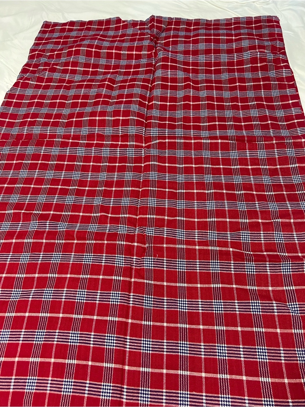 Red Plaid scarf
